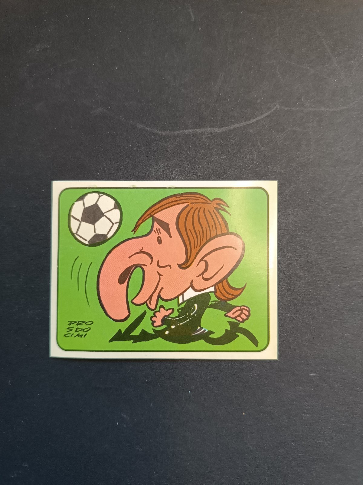 figurina ''Menù a Tendina'' cantanti 1972 panini Vignetta autoadesiva con velina - Foto 112 di 181