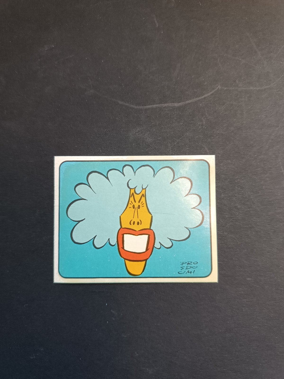 figurina ''Menù a Tendina'' cantanti 1972 panini Vignetta autoadesiva con velina - Foto 118 di 181