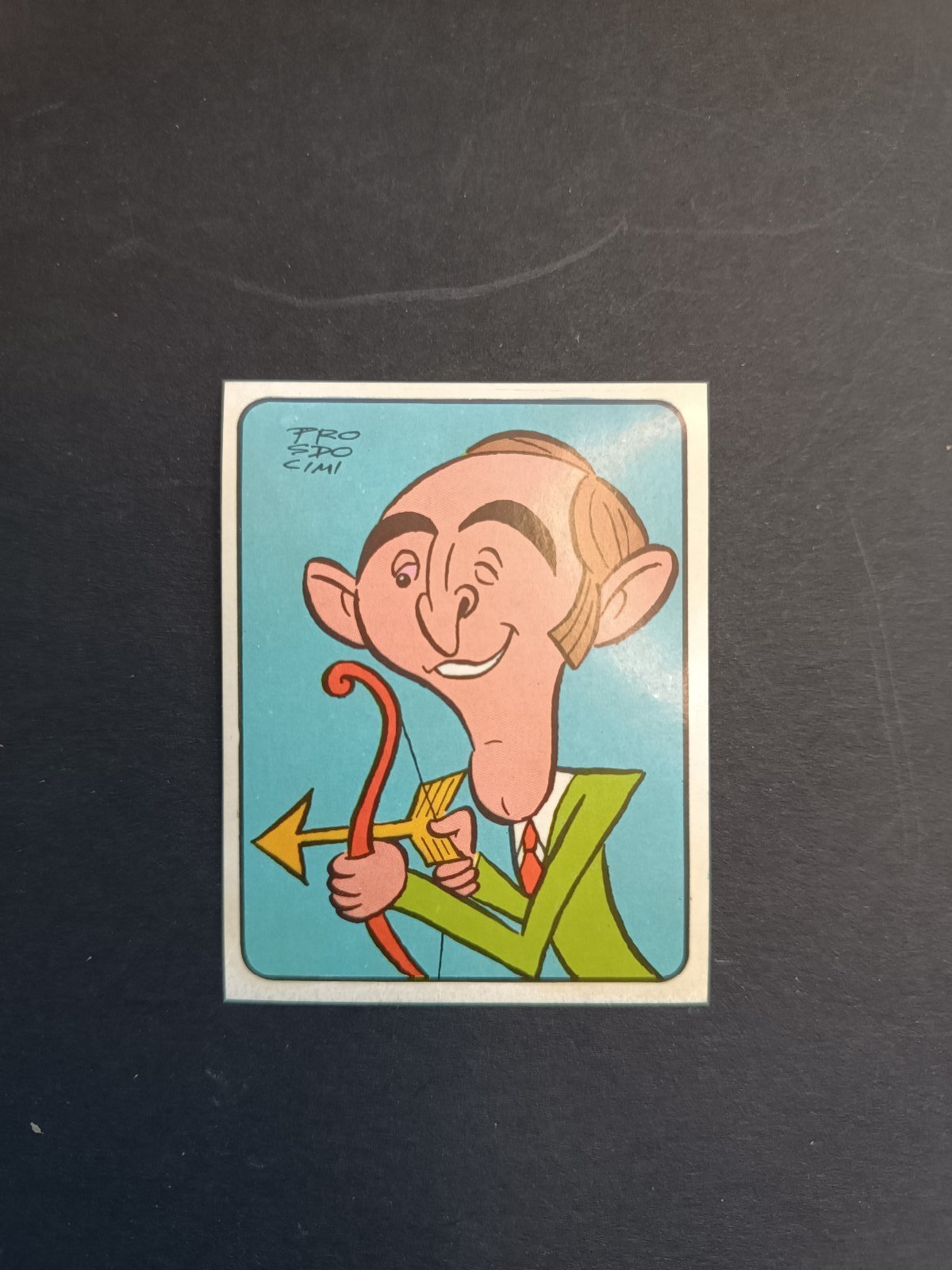 figurina ''Menù a Tendina'' cantanti 1972 panini Vignetta autoadesiva con velina - Foto 10 di 181