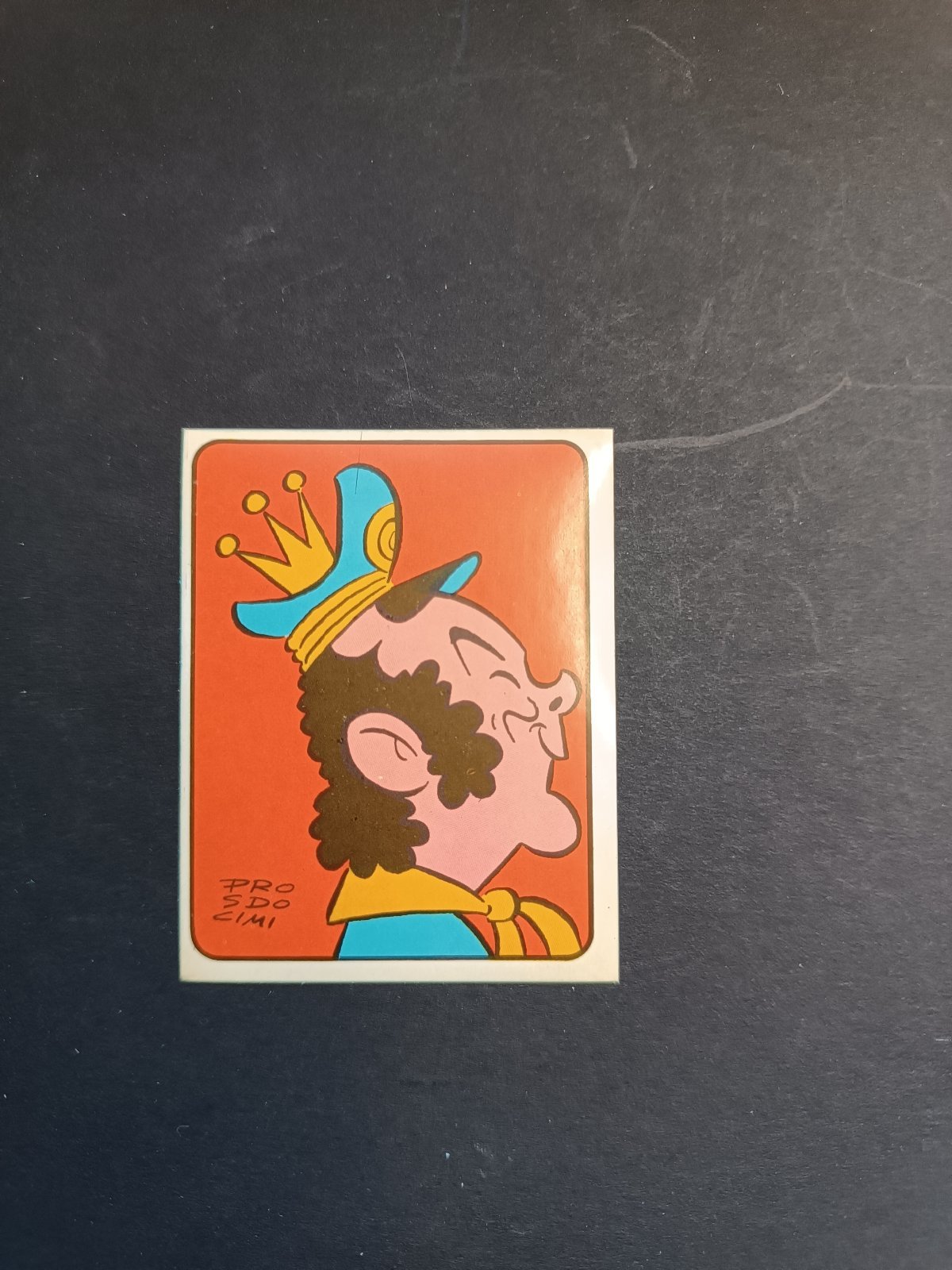 figurina ''Menù a Tendina'' cantanti 1972 panini Vignetta autoadesiva con velina - Foto 120 di 181