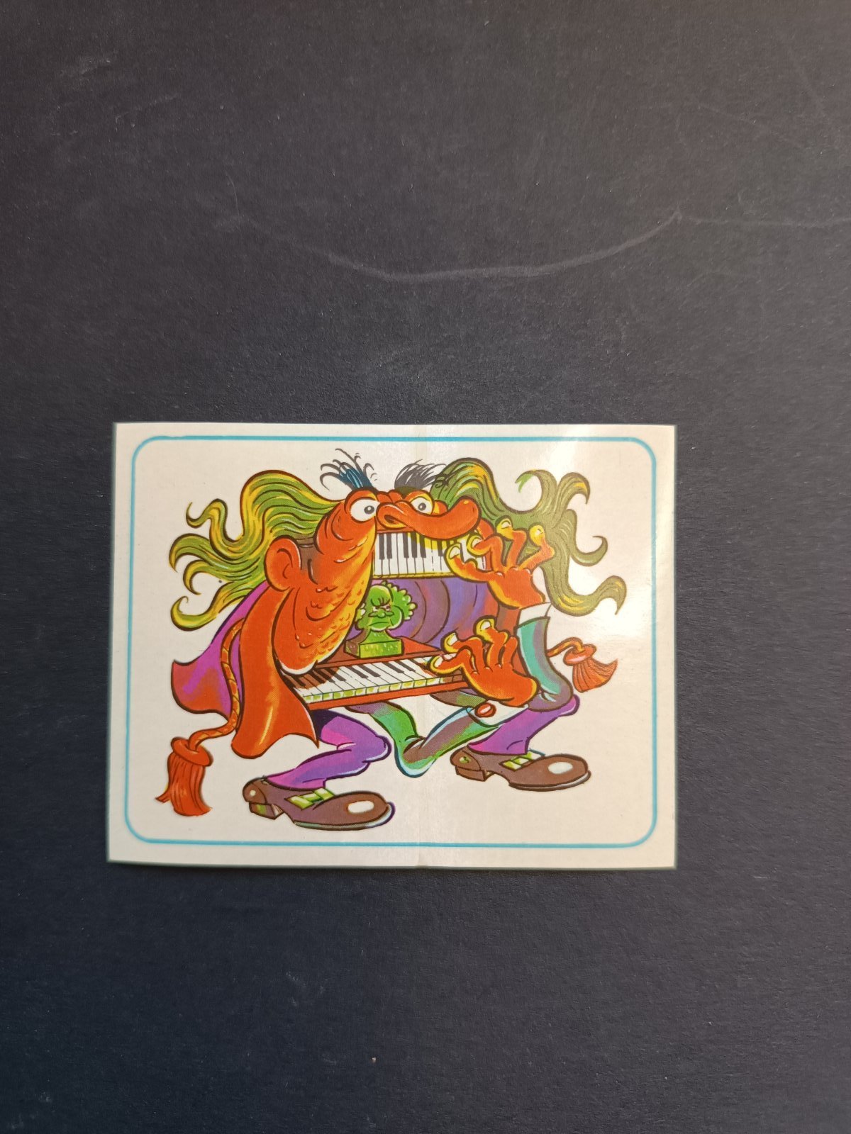 figurina ''Menù a Tendina'' cantanti 1972 panini Vignetta autoadesiva con velina - Foto 152 di 181