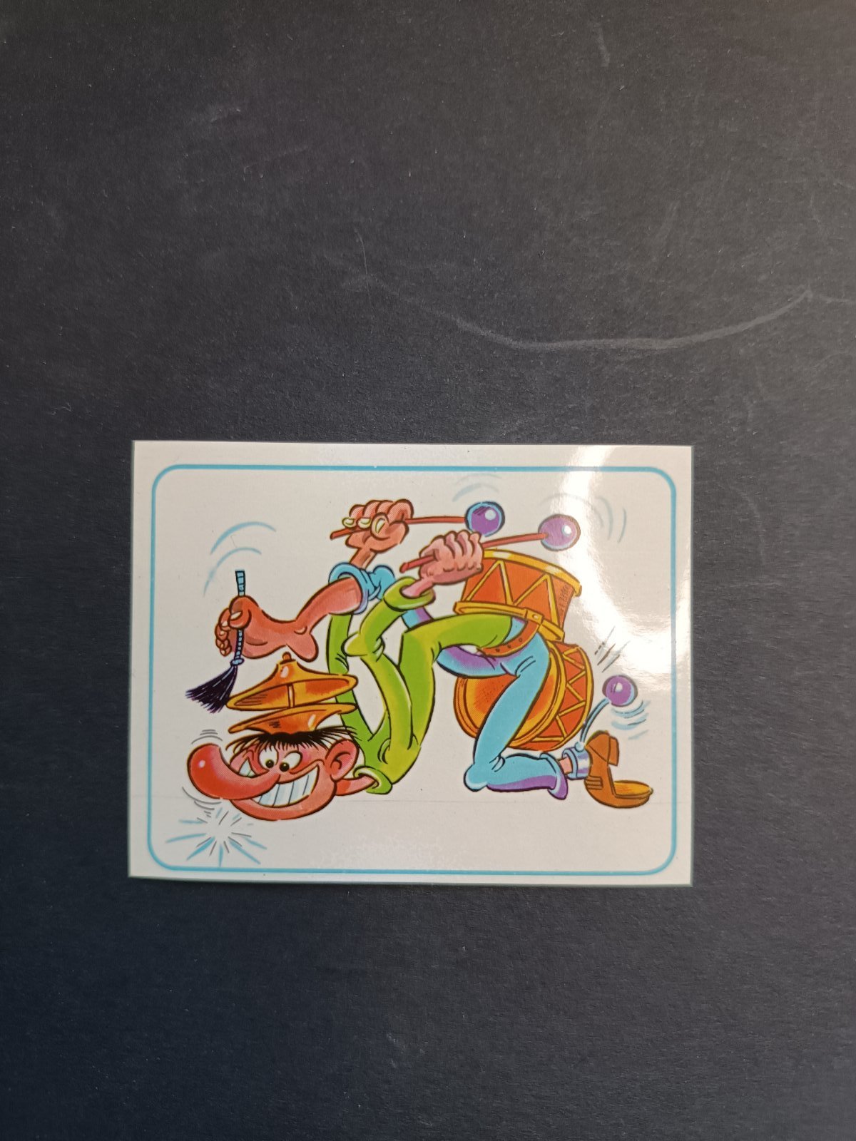 figurina ''Menù a Tendina'' cantanti 1972 panini Vignetta autoadesiva con velina - Foto 158 di 181