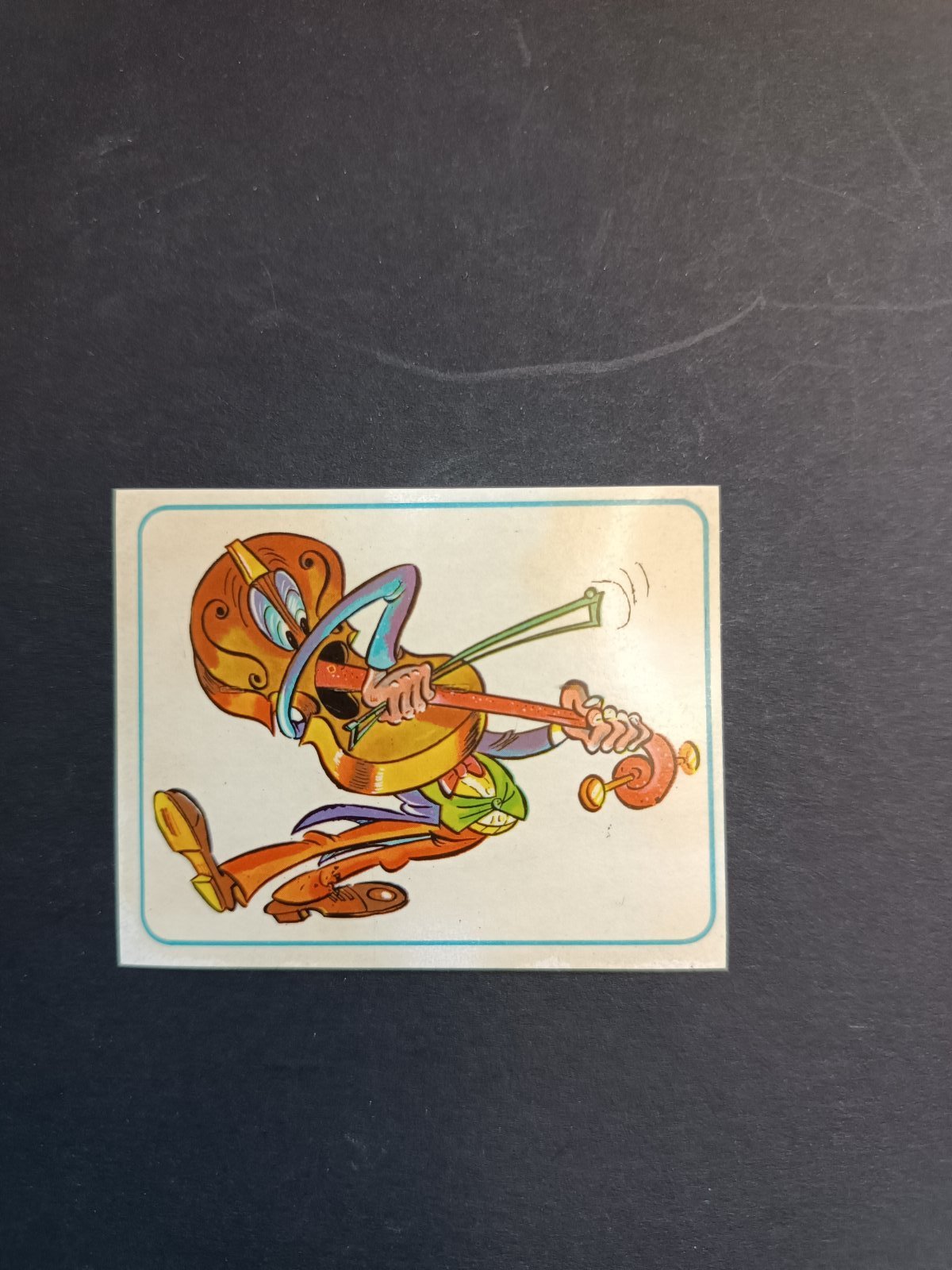 figurina ''Menù a Tendina'' cantanti 1972 panini Vignetta autoadesiva con velina - Foto 164 di 181