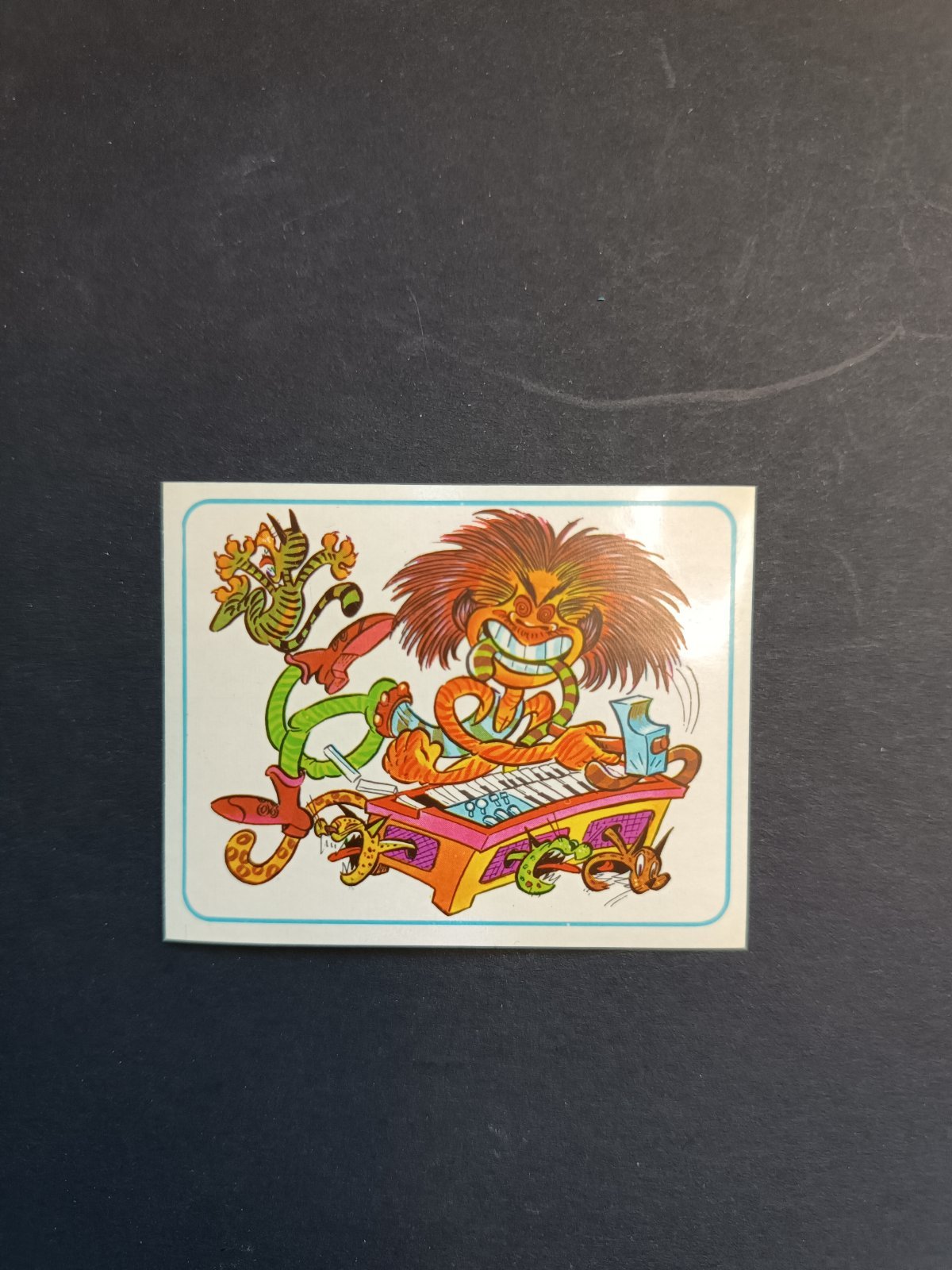 figurina ''Menù a Tendina'' cantanti 1972 panini Vignetta autoadesiva con velina - Foto 174 di 181