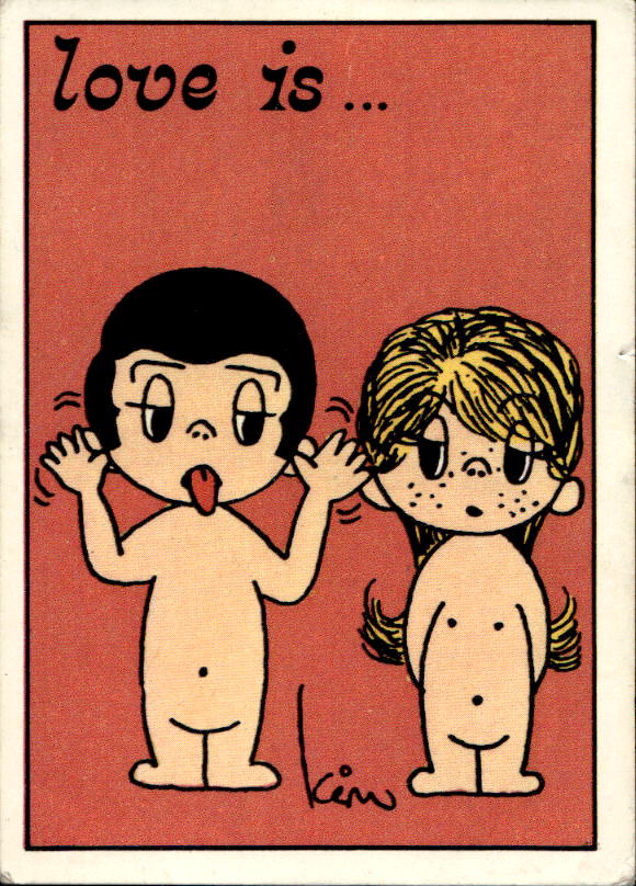 Panini Figur ''Vorhangmenü'' Love is l'amore is… 1975 - Bild 2 von 223