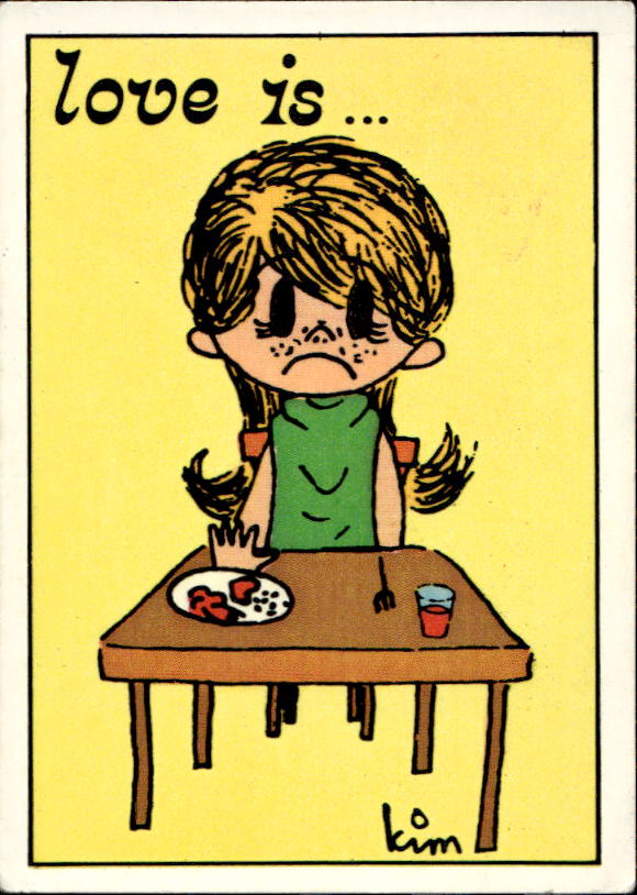 Panini Figur ''Vorhangmenü'' Love is l'amore is… 1975 - Bild 4 von 223