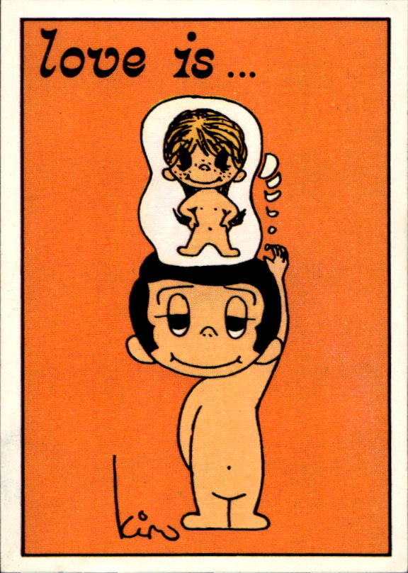 Panini Figur ''Vorhangmenü'' Love is l'amore is… 1975 - Bild 6 von 223