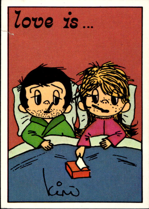 Panini Figur ''Vorhangmenü'' Love is l'amore is… 1975 - Bild 14 von 223