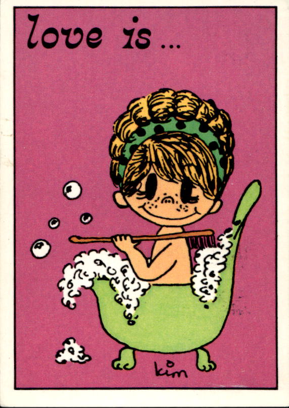 Panini Figur ''Vorhangmenü'' Love is l'amore is… 1975 - Bild 28 von 223