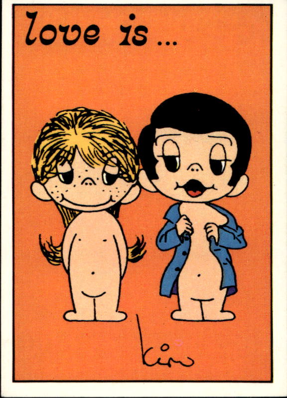 Panini Figur ''Vorhangmenü'' Love is l'amore is… 1975 - Bild 34 von 223