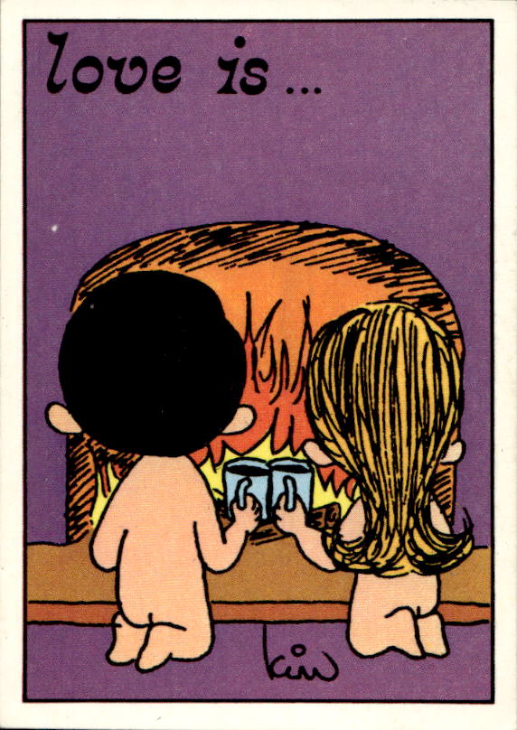 Panini Figur ''Vorhangmenü'' Love is l'amore is… 1975 - Bild 56 von 223