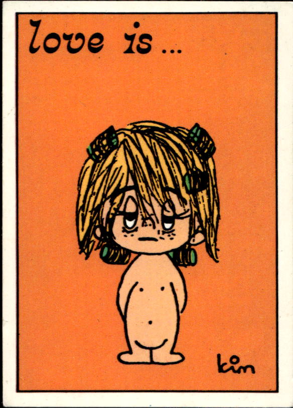 Panini Figur ''Vorhangmenü'' Love is l'amore is… 1975 - Bild 82 von 223