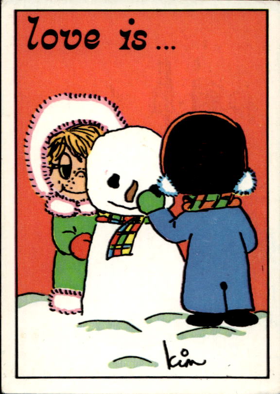 Panini Figur ''Vorhangmenü'' Love is l'amore is… 1975 - Bild 114 von 223