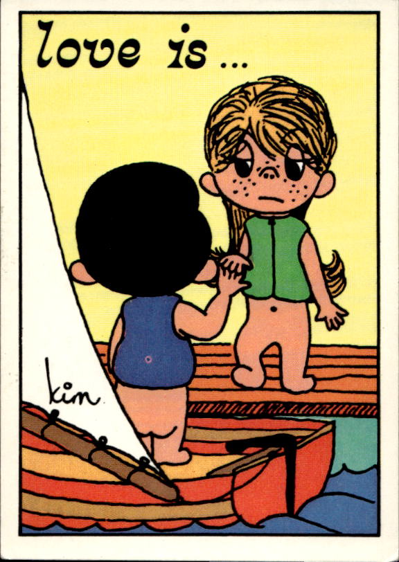 Panini Figur ''Vorhangmenü'' Love is l'amore is… 1975 - Bild 116 von 223
