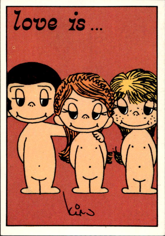Panini Figur ''Vorhangmenü'' Love is l'amore is… 1975 - Bild 144 von 223