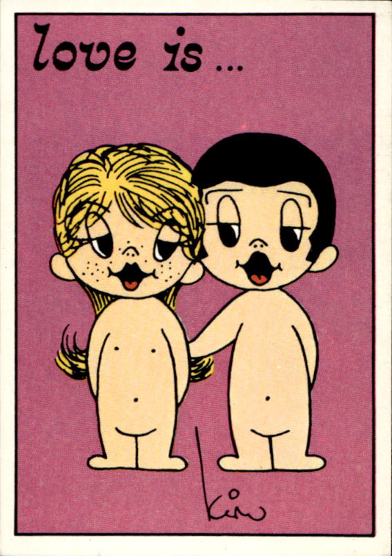 Panini Figur ''Vorhangmenü'' Love is l'amore is… 1975 - Bild 148 von 223