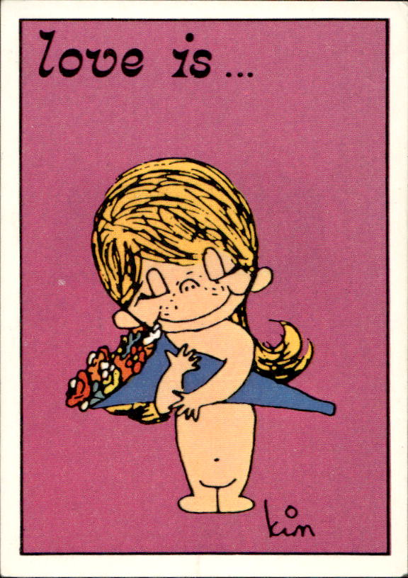Panini Figur ''Vorhangmenü'' Love is l'amore is… 1975 - Bild 162 von 223