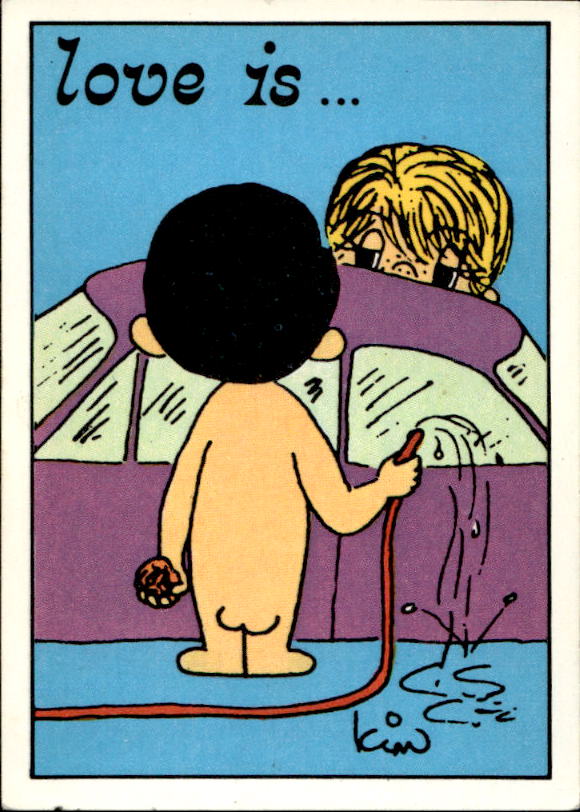 Panini Figur ''Vorhangmenü'' Love is l'amore is… 1975 - Bild 176 von 223