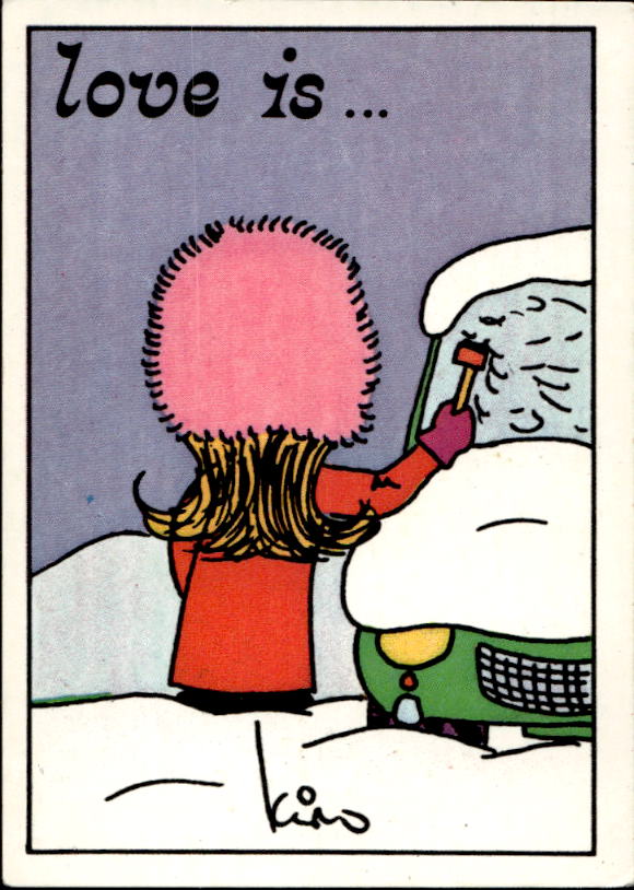 Panini Figur ''Vorhangmenü'' Love is l'amore is… 1975 - Bild 184 von 223