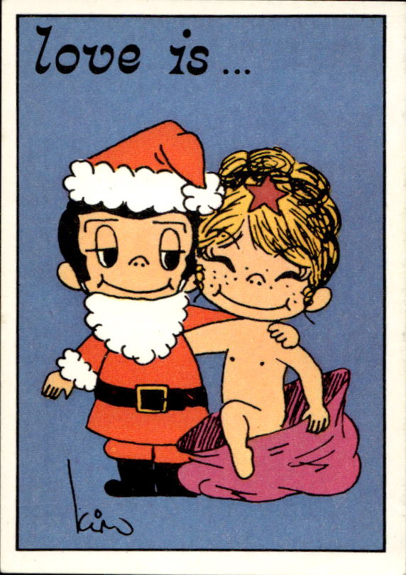 Panini Figur ''Vorhangmenü'' Love is l'amore is… 1975 - Bild 188 von 223