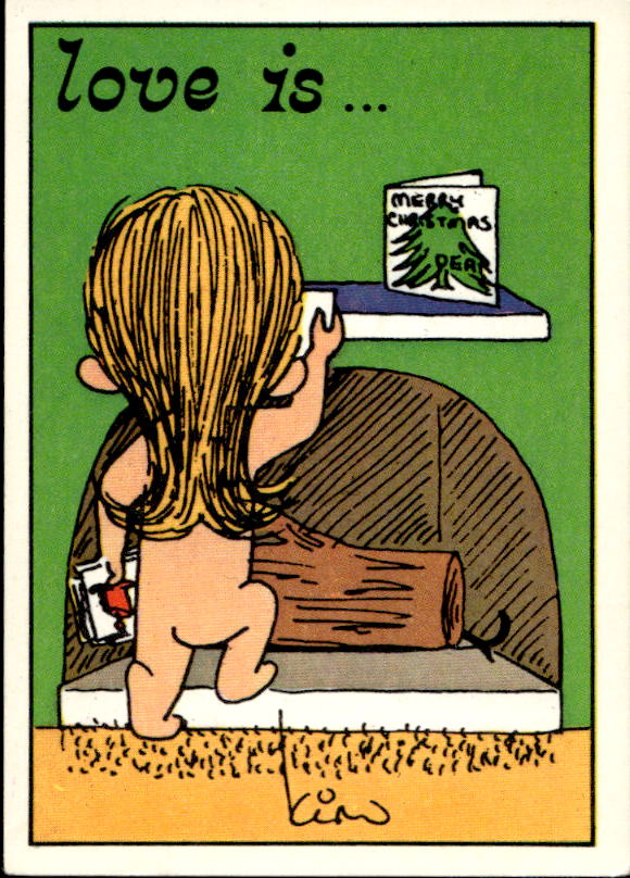 Panini Figur ''Vorhangmenü'' Love is l'amore is… 1975 - Bild 190 von 223
