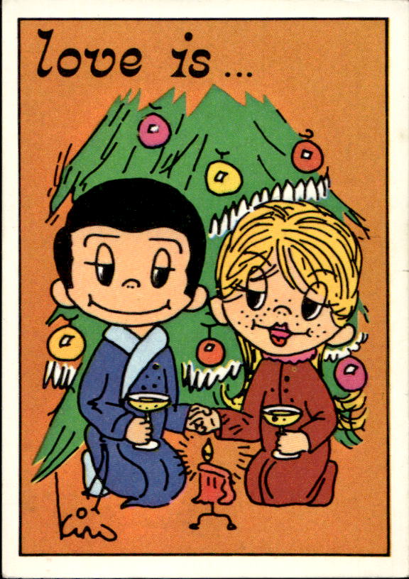 Panini Figur ''Vorhangmenü'' Love is l'amore is… 1975 - Bild 198 von 223