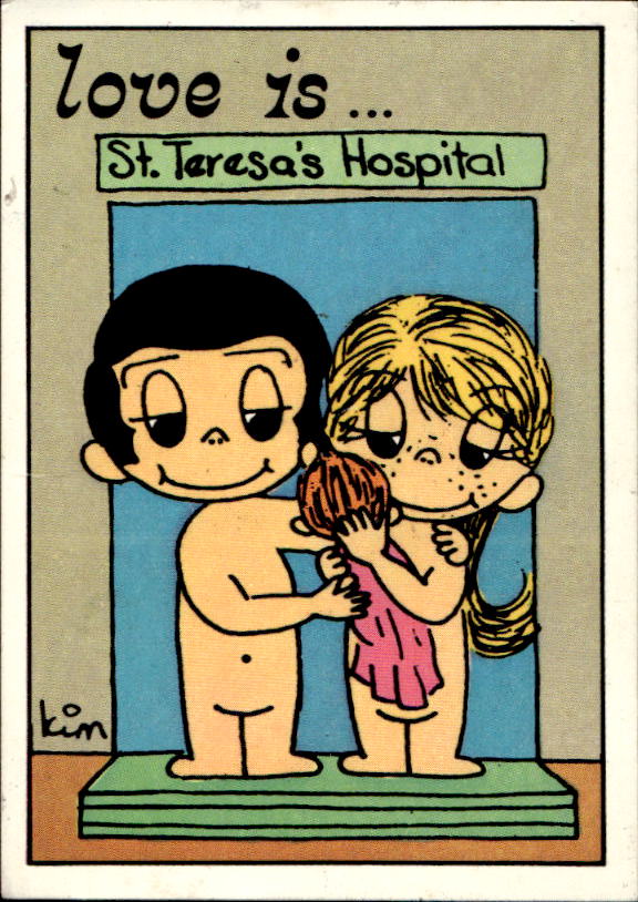 Panini Figur ''Vorhangmenü'' Love is l'amore is… 1975 - Bild 202 von 223