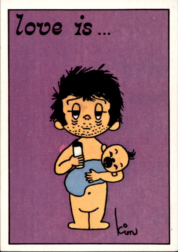 Panini Figur ''Vorhangmenü'' Love is l'amore is… 1975 - Bild 222 von 223
