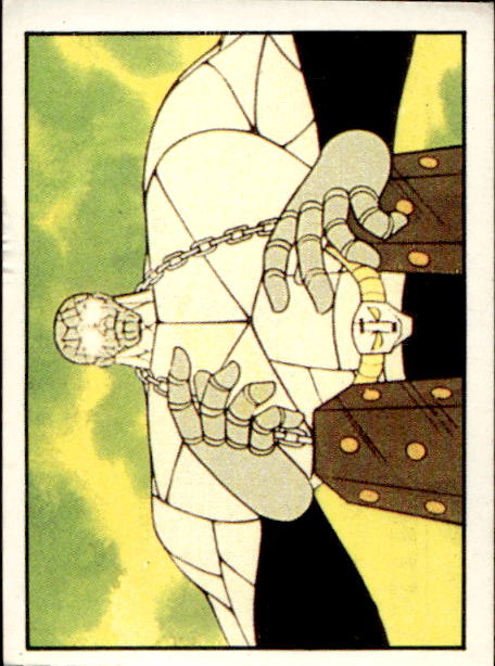 figurina ''Menù a Tendina'' Jeeg Robot 1979 Panini - Foto 54 di 361