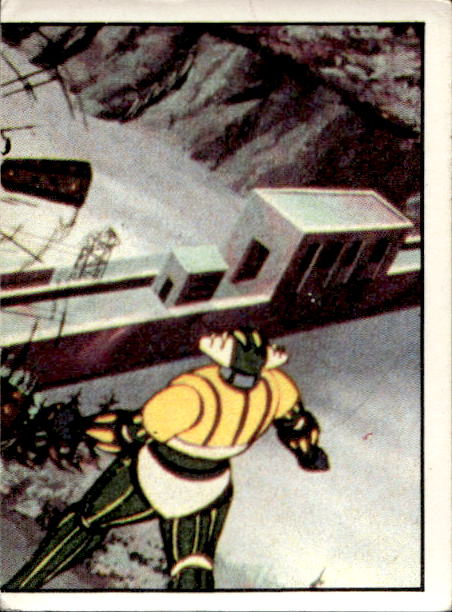 figurina ''Menù a Tendina'' Jeeg Robot 1979 Panini - Foto 76 di 361