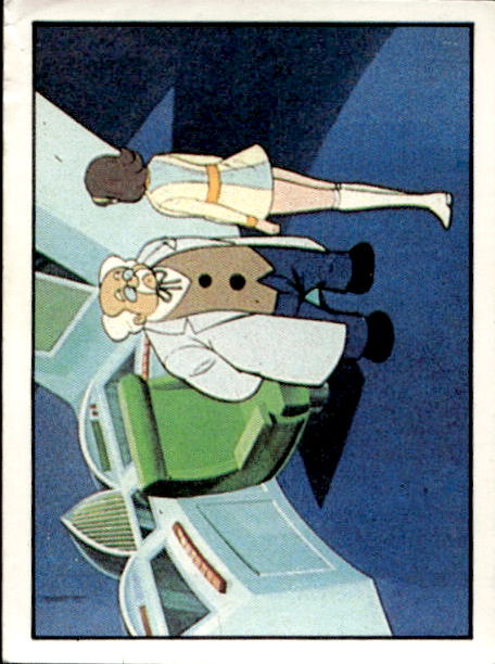 figurina ''Menù a Tendina'' Jeeg Robot 1979 Panini - Foto 84 di 361