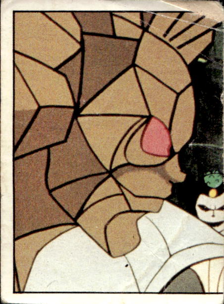 figurina ''Menù a Tendina'' Jeeg Robot 1979 Panini - Foto 102 di 361