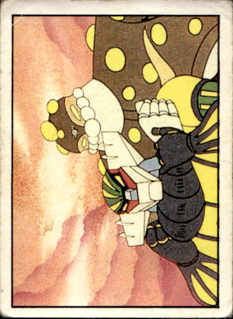 figurina ''Menù a Tendina'' Jeeg Robot 1979 Panini - Foto 122 di 361