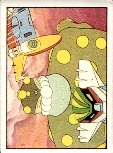 figurina ''Menù a Tendina'' Jeeg Robot 1979 Panini - Foto 124 di 361