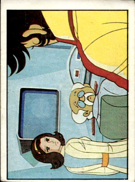 figurina ''Menù a Tendina'' Jeeg Robot 1979 Panini - Foto 140 di 361