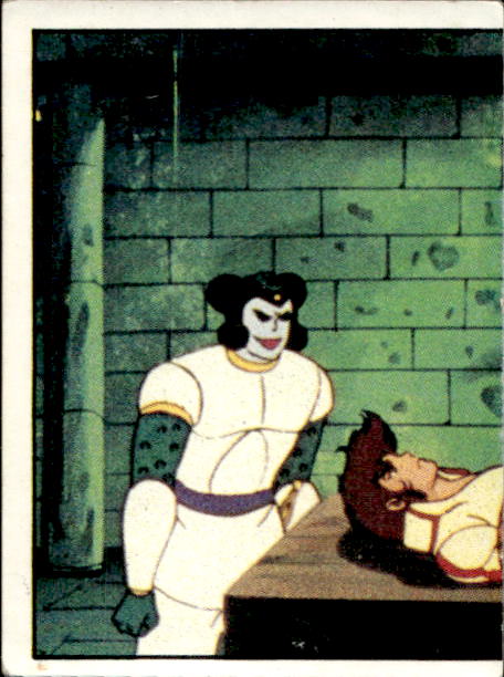 figurina ''Menù a Tendina'' Jeeg Robot 1979 Panini - Foto 160 di 361