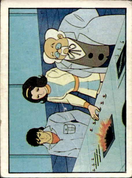 figurina ''Menù a Tendina'' Jeeg Robot 1979 Panini - Foto 172 di 361