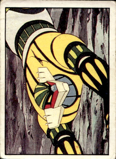 figurina ''Menù a Tendina'' Jeeg Robot 1979 Panini - Foto 176 di 361
