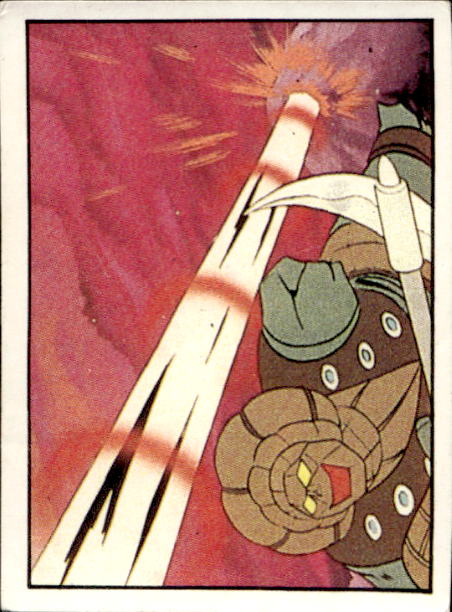 figurina ''Menù a Tendina'' Jeeg Robot 1979 Panini - Foto 180 di 361