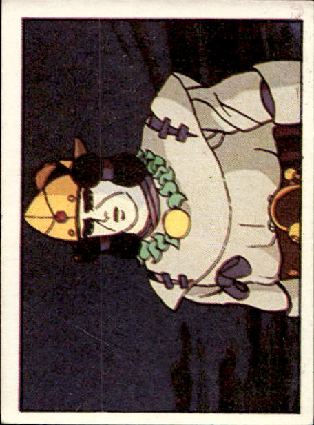 figurina ''Menù a Tendina'' Jeeg Robot 1979 Panini - Foto 184 di 361