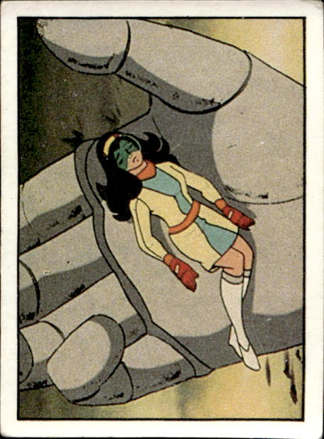 figurina ''Menù a Tendina'' Jeeg Robot 1979 Panini - Foto 194 di 361