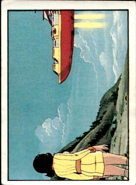 figurina ''Menù a Tendina'' Jeeg Robot 1979 Panini - Foto 208 di 361