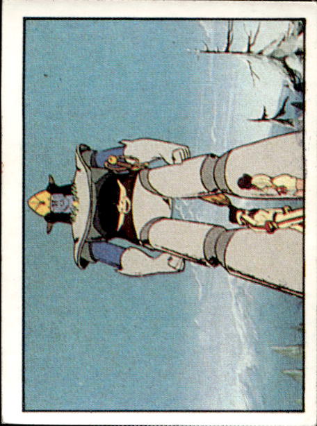 figurina ''Menù a Tendina'' Jeeg Robot 1979 Panini - Foto 210 di 361