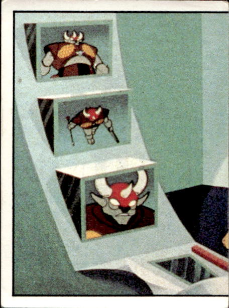 figurina ''Menù a Tendina'' Jeeg Robot 1979 Panini - Foto 244 di 361