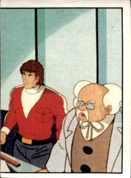 figurina ''Menù a Tendina'' Jeeg Robot 1979 Panini - Foto 246 di 361
