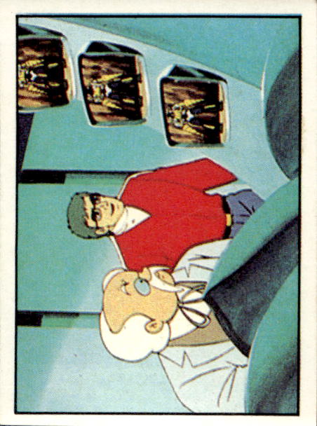 figurina ''Menù a Tendina'' Jeeg Robot 1979 Panini - Foto 270 di 361