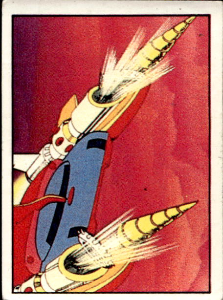 figurina ''Menù a Tendina'' Jeeg Robot 1979 Panini - Foto 290 di 361
