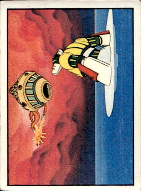 figurina ''Menù a Tendina'' Jeeg Robot 1979 Panini - Foto 328 di 361