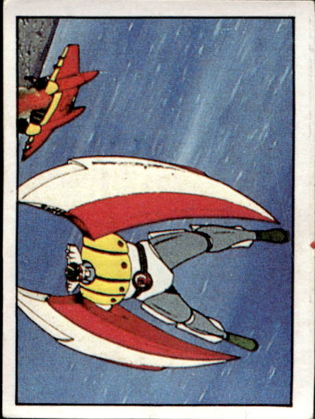 figurina ''Menù a Tendina'' Jeeg Robot 1979 Panini - Foto 330 di 361