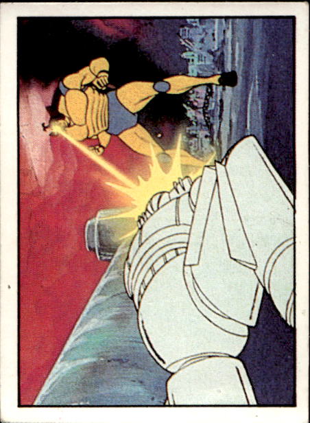 figurina ''Menù a Tendina'' Jeeg Robot 1979 Panini - Foto 340 di 361